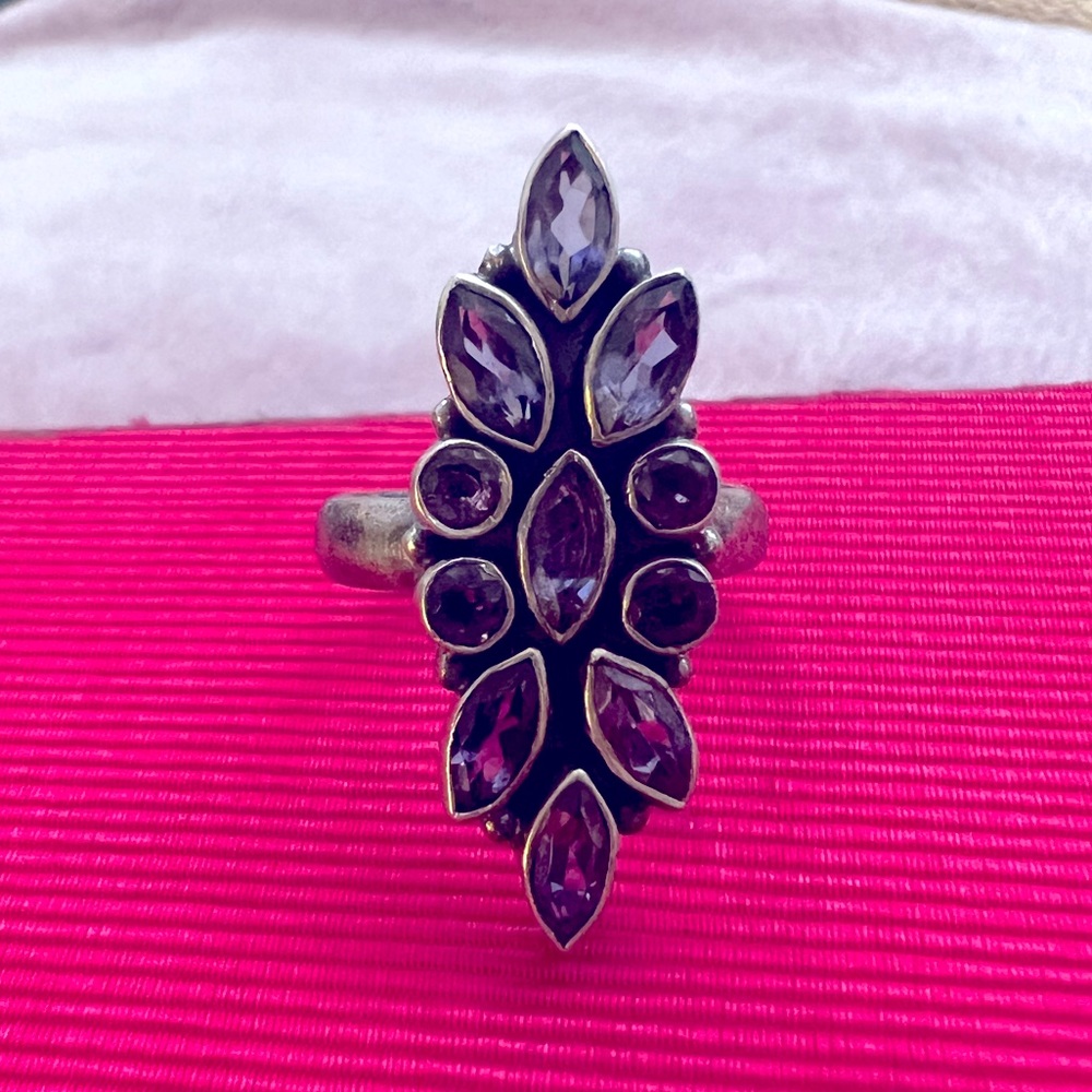 Sterling Silver Amethyst Ring